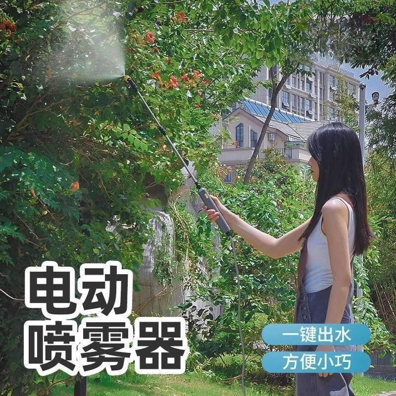 Electric Spray Gun, Spray Can, Agricultural Spraying Machine, Spray Device, Small Disinfection Household Flower Waterer