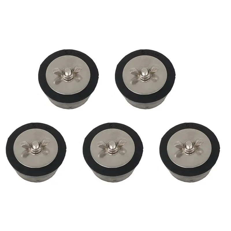 BAAJ-5 Pcs Rubber Stopper Plug Swimming Pool Winterizing Plug For 2 Inch Pipe Hole Swimming Pool Accessories Garden Tools