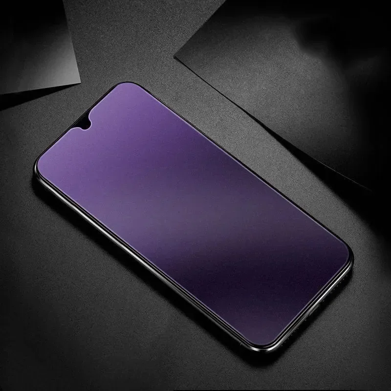 Anti Blue Matte Frosted Tempered Glass For Samsung Galaxy A24 A34 A54 A14 A25 5G 4G Protective Screen Protector Film