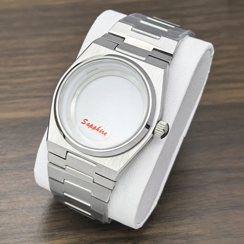 

NH35 Case PRX Super Player Case Replace Watch Case Sapphire Glass With Steel Band For NH35 NH36 4R 7S26 Movement 31.8mm Dial