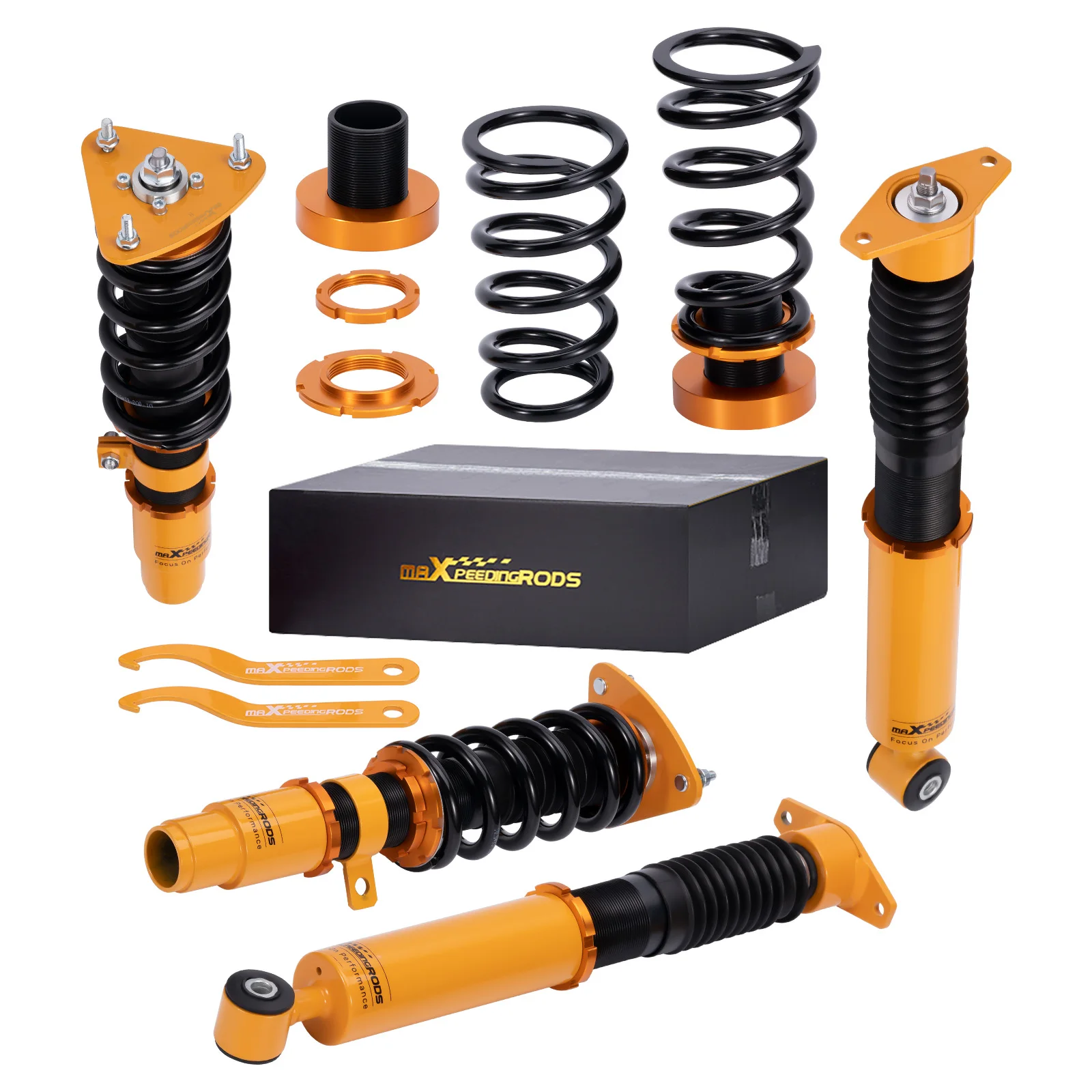 

Full Coilover Kit For Mazda Mazda3 BK Sedan 2.0 MZR-CD BK12 2.0L 4cyl 2004-2009 Adjustable Height Coilover Set