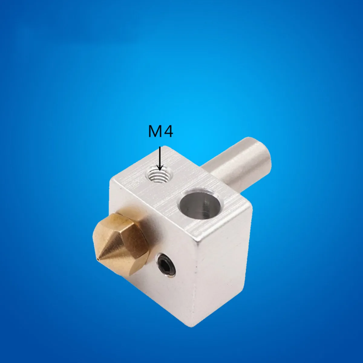 

Hot End Extruder Silver M7 Nozzle Heater Block Tube High Quality 3D Printing Part Replacement for 3D Printer Kit