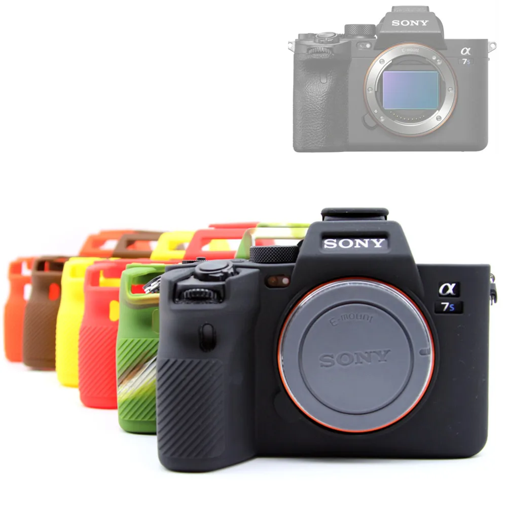 A7S III Rubber Silicone Case Body Cover Protector Frame Skin for Sony A7SIII A7S III ILCE-7SM3 A7S3 A1 Camera