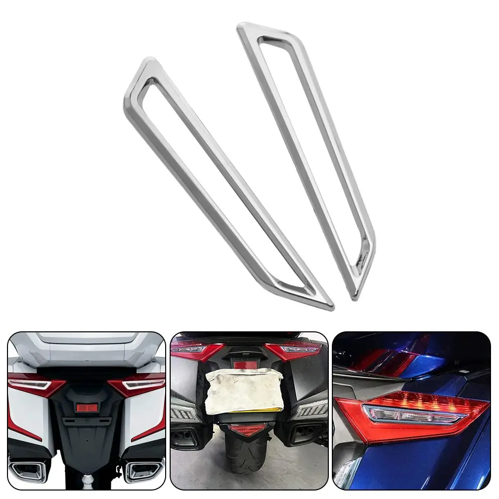 

For Honda Gold Wing Tour DCT Airbag 2018-2025 Motorcycle Taillight Trim Covers Rear Turn Signal Light Decor Bezel