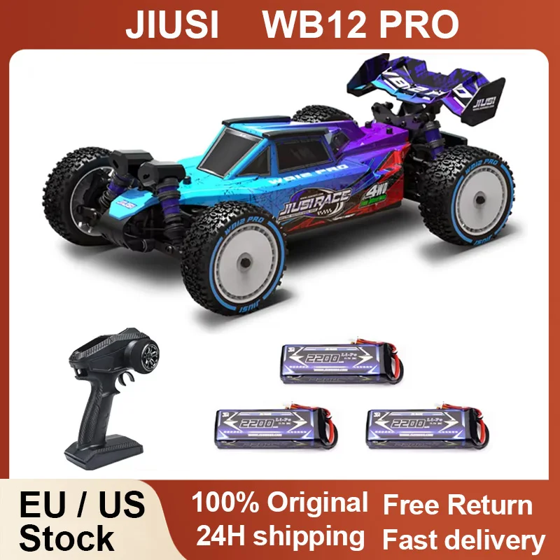 

WB12 PRO 1/12 Гоночный автомобиль JIUSI 80 км/ч Бесщеточный автомобиль с дистанционным управлением Высокоскоростной конкурентоспособный внедорожный 4WD RC автомобиль Игрушки в подарок
