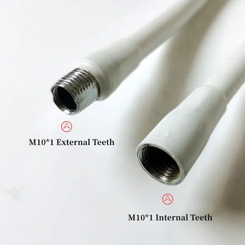 1pcs Dia 9mm/16mm M10 Male/Female Thread Soft Light Flexible Conduit DIY Metal Silicon Gooseneck Hose Serpentine Tube Clamp Lamp view 4
