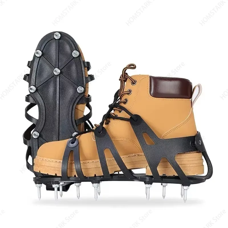 Epoxy Floor Spiked Shoes Fully Assembled Gunite Spiked Shoes Cement Self Leveling Construction Nail Shoes with length 2.8-5cm