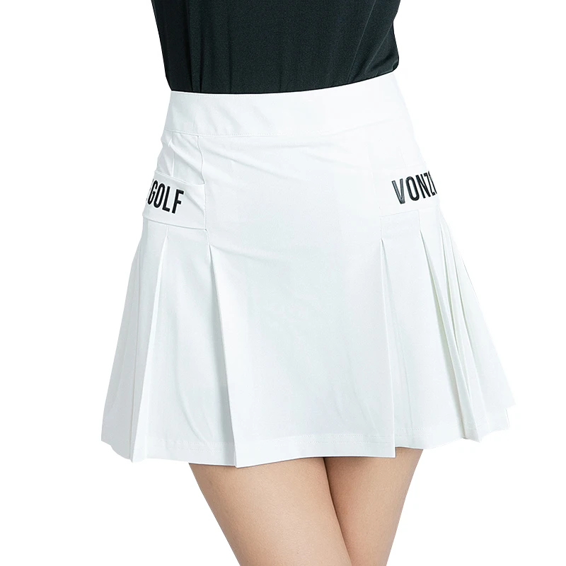 

VZ Spring/Summer New Women's Golf Outdoor Sports Shorts Lining Skirt Slimming Casual Half Skirt Fashion Versatile Short Skirt