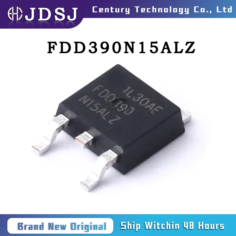 5PCS/10PCS/50PCS/100PCS FDD390N15ALZ MOSFET N-CH 150V 26A DPAK 100% New Original IC Chip