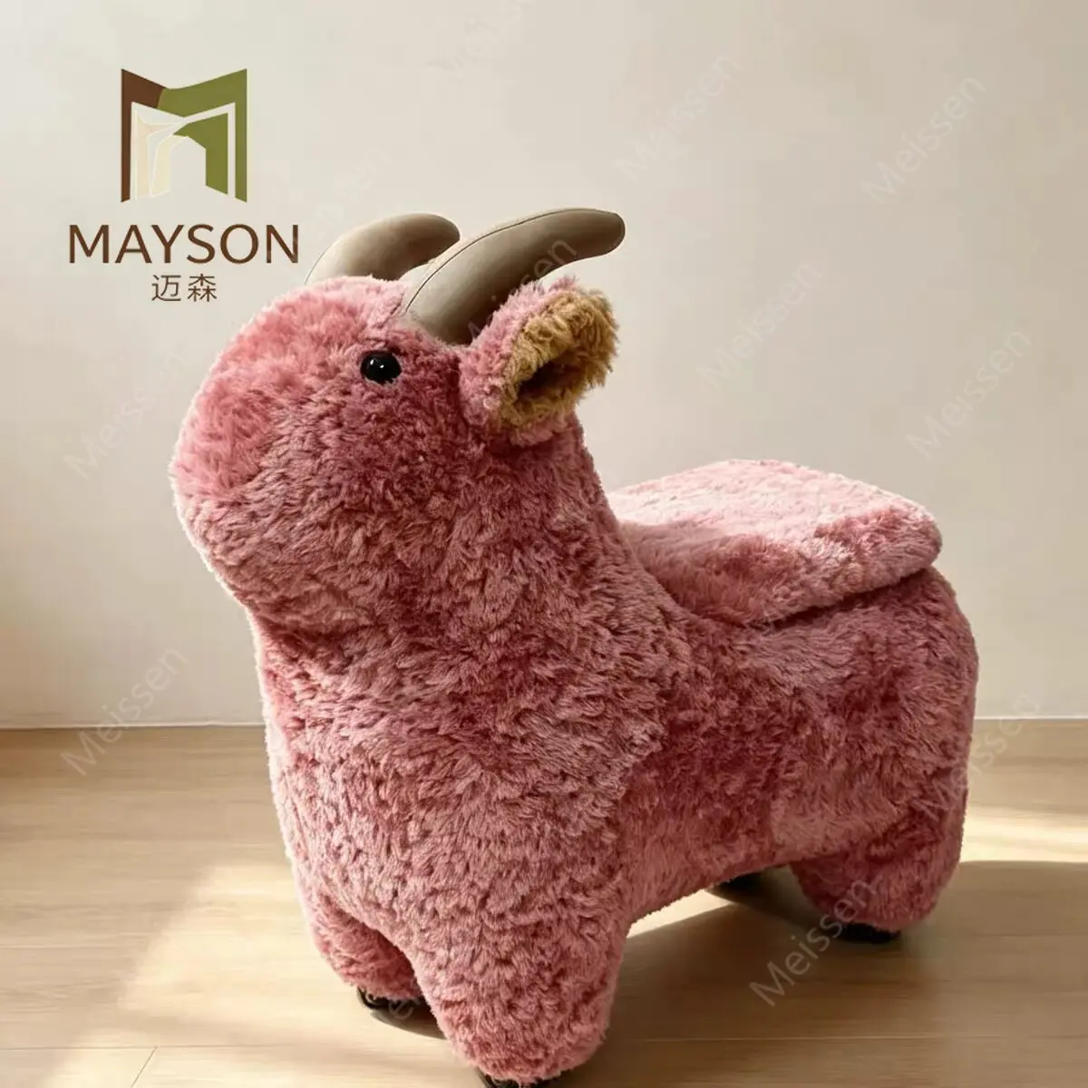 Modeling seat cute yo camel can slide animal modeling seat storage universal wheel