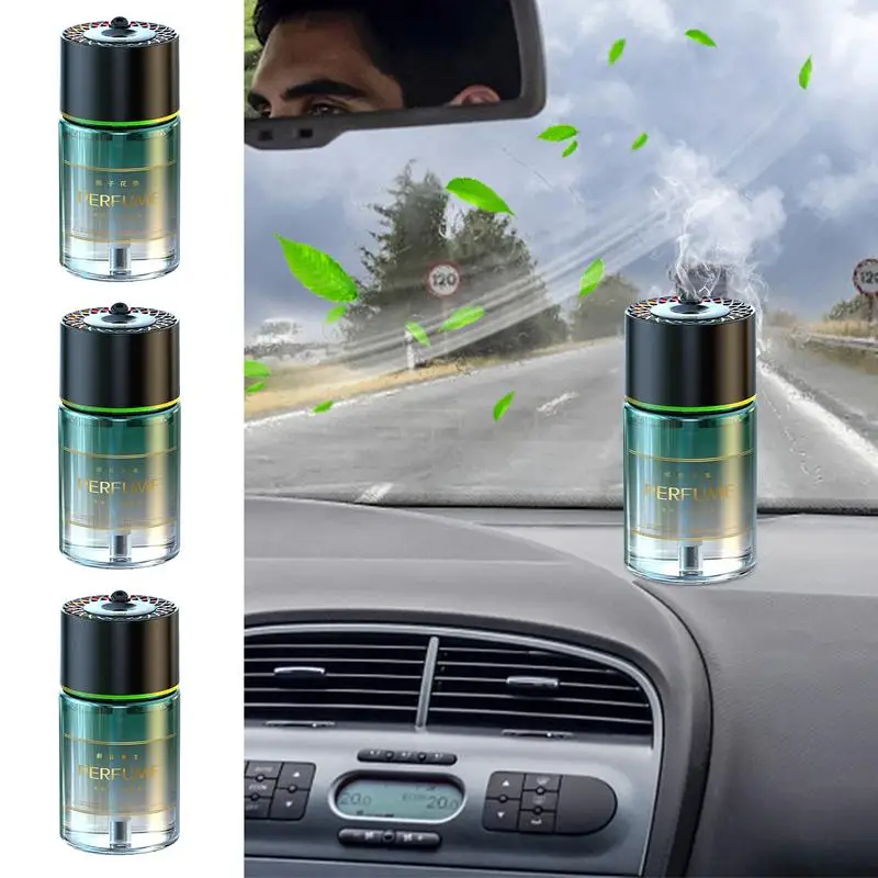 Car Air Freshener With Light 160ml Car Air Freshener Oil Diffuser With Light Odor Removal Diffuser Precise Timing Automatic