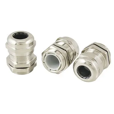 3 Pcs PG13.5 6-11mm Metal Waterproof Joint Cable Gland