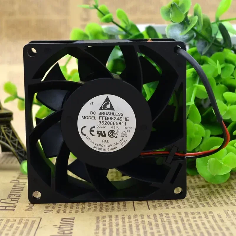 For Toshiba Elevator Accessories 8CM Inverter Fan CV330A FFB0824SHE DC24V