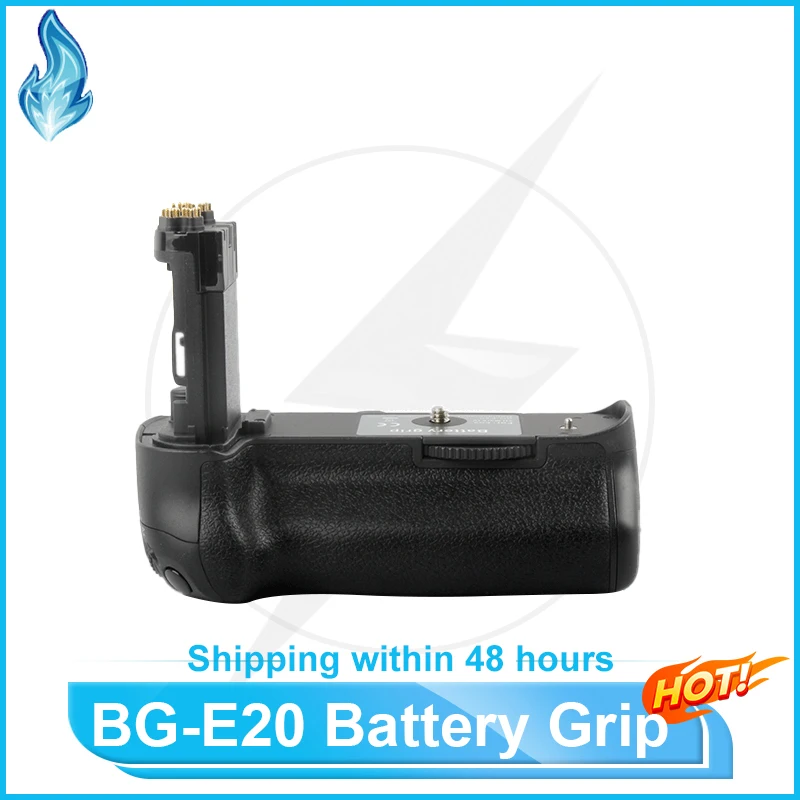

BG-E20 Battery Grip for 5D Mark IV Work with Two LP-E6, Supports Vertical Shooting.