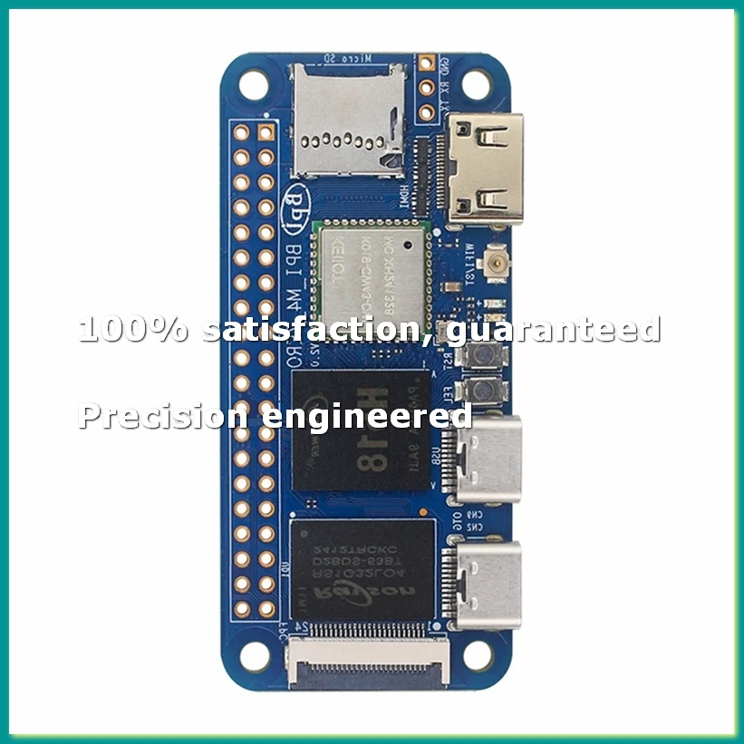 Материнская плата для Banana Pi Zero Allwinner H618, процессор ARM Cortex-A53 для программирования на Linux, Wi-Fi 2.4G/5G-A86Z