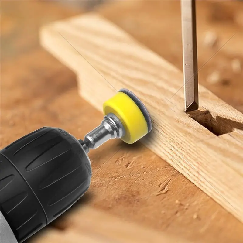 ABWZ-Sanding Disc 124Pcs Auto Metal Wood Sanding With Backing Pads & Interface Pad For Auto Metal Wood