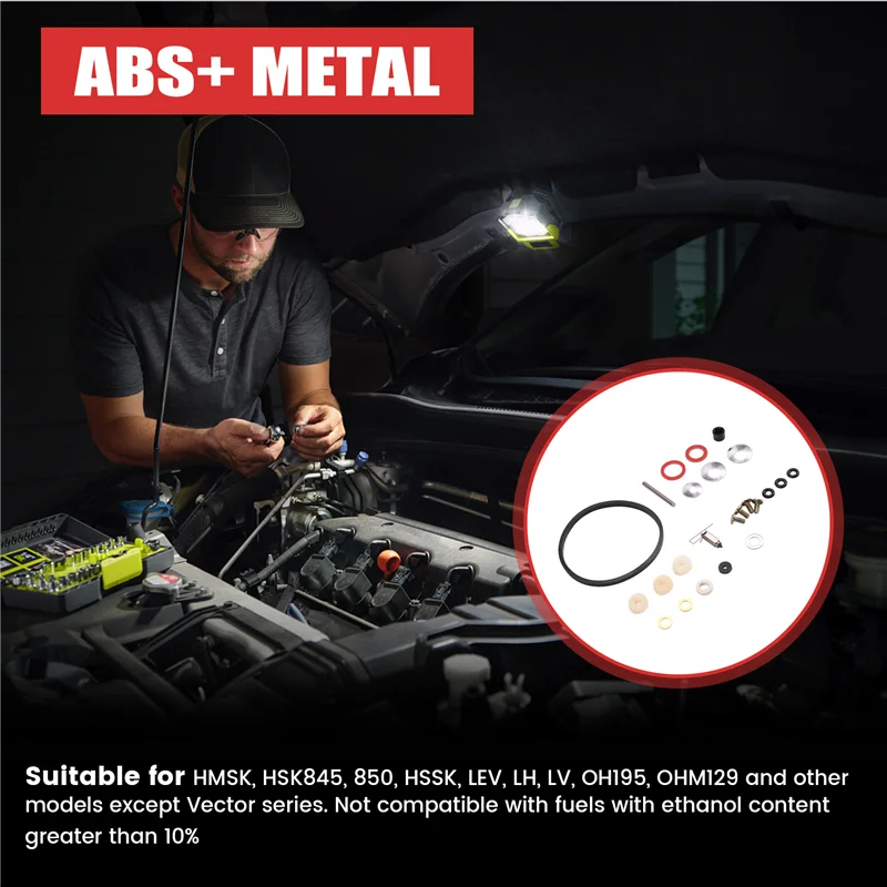 

ABXN-24Pcs/Set Carburetor Rebuild Kit For Tecumseh 632760B, 632760, 632760A, 632809 Outdoor