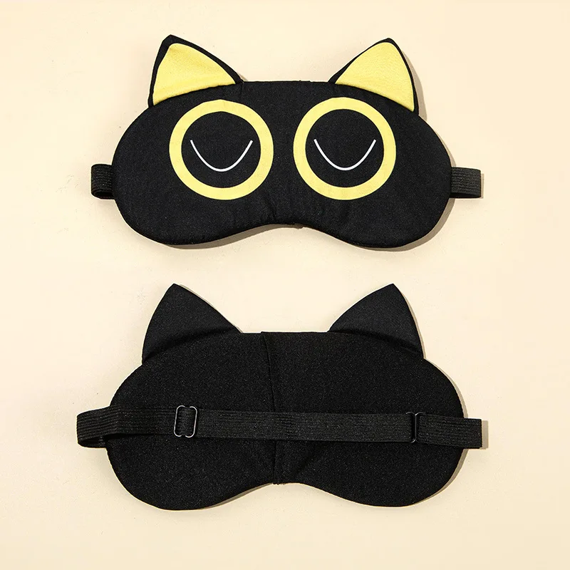 Boys and Girls Fashion Cartoon Cute Blackout Sleep Comfort Eye Mask for Children To Relieve Eye Strain