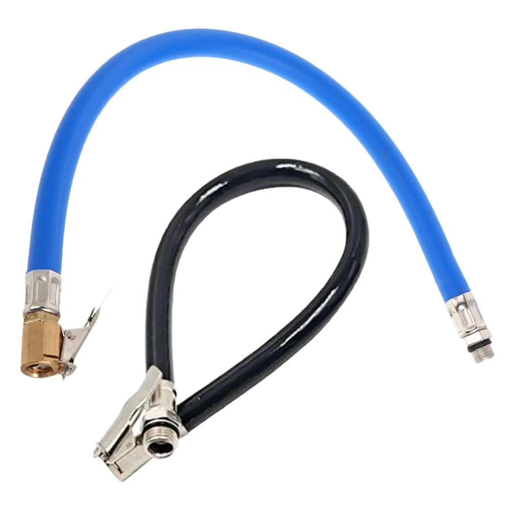 

2pcs Universal Tire Inflator Hose Replacement Durable Portable Air Compressor Extension For Cars Motorcycles Bikes Tire Pump