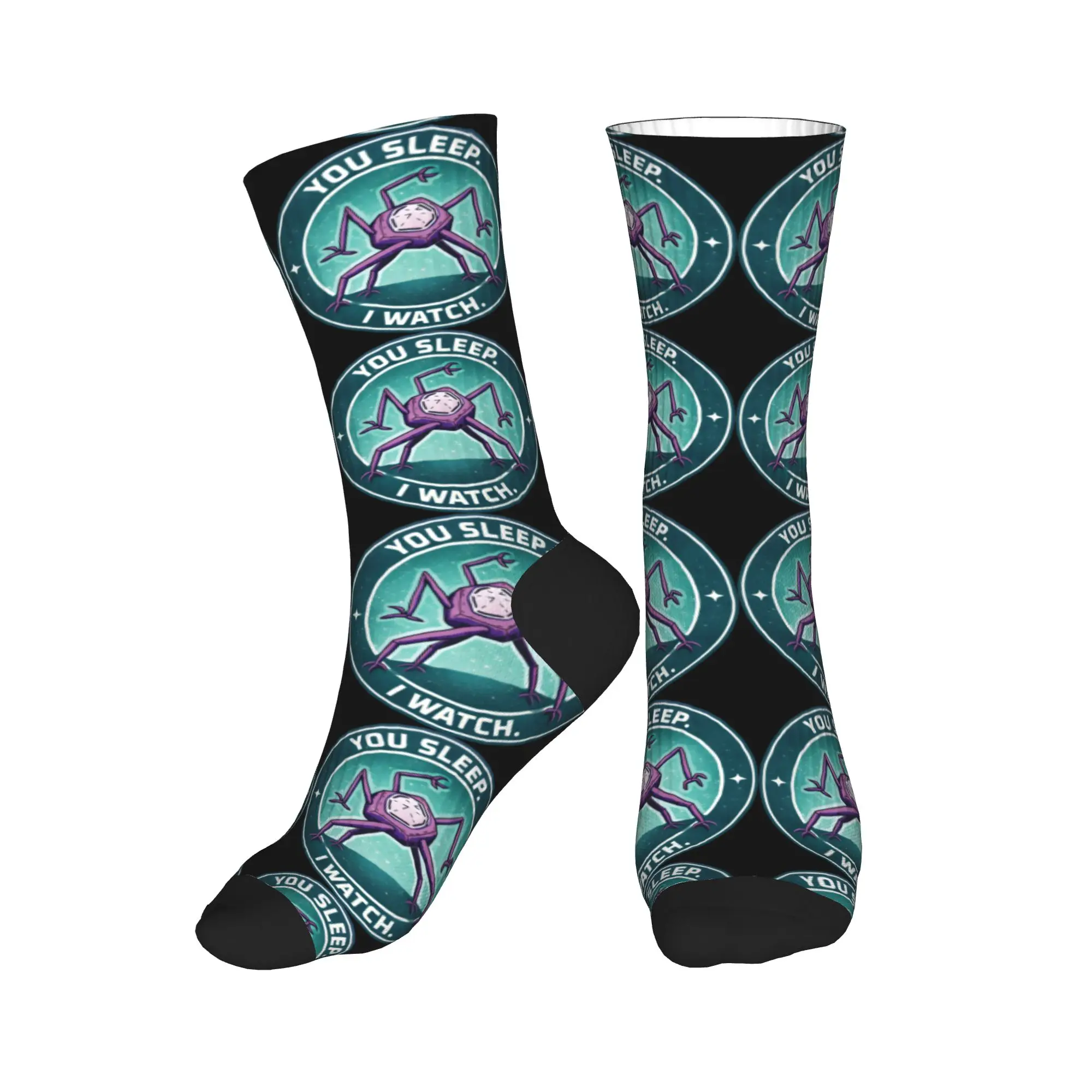Project Hail Mary Rocky You Sleep I Watch Stockings Gothic Socks Men Warm Soft Socks Autumn Climbing Printed Anti-Slip Socks