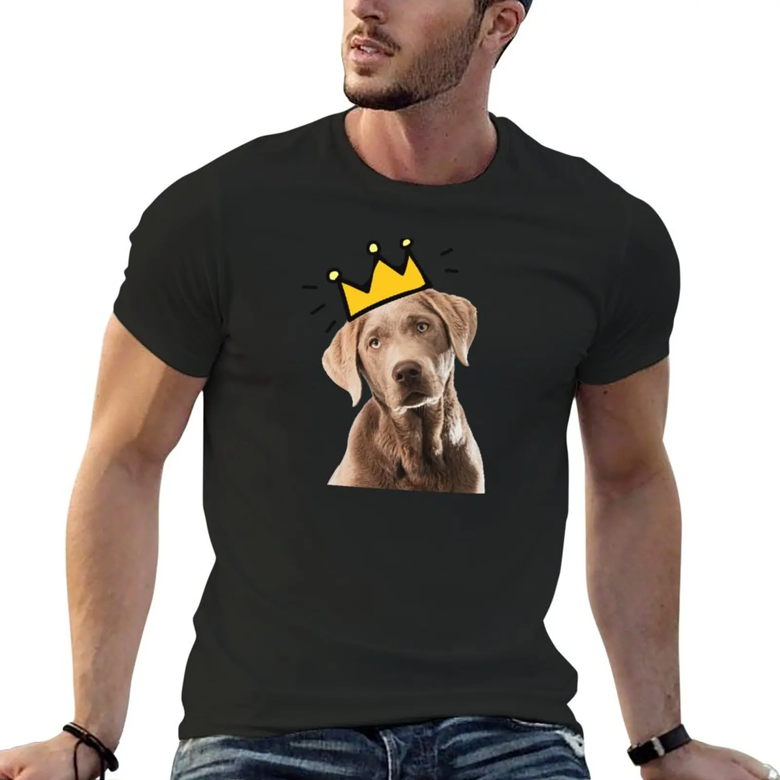 Silver Lab Puppy National Dog Mom Day T-Shirt sweat aesthetic clothes heavyweights Blouse mens t shirts pack