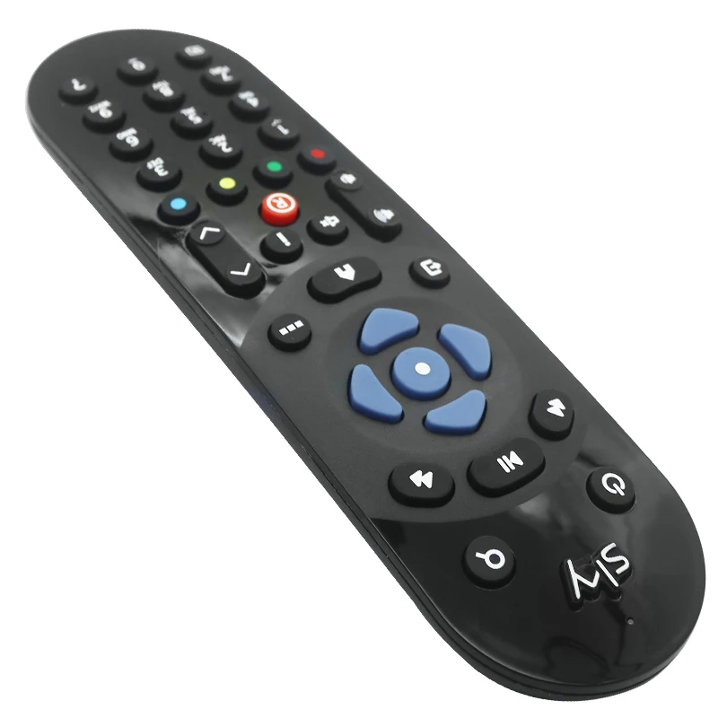 جهاز تحكم عن بعد عالمي جديد بالأشعة تحت الحمراء لوحدة تحكم Sky Q Box TV Top Box URC-168001-00R00 (مع دليل المستخدم)