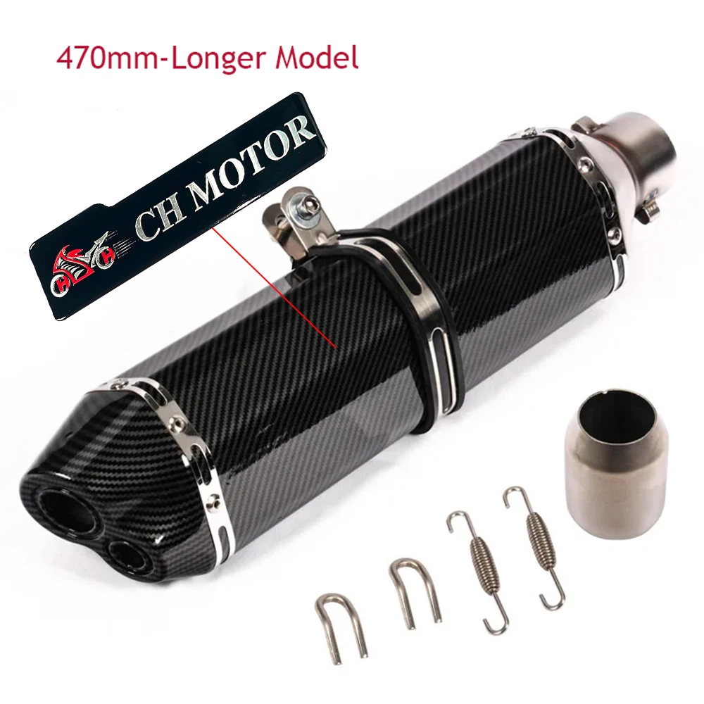 51mm Escape Moto Tube Motorcycle Exhaust Muffler image 6