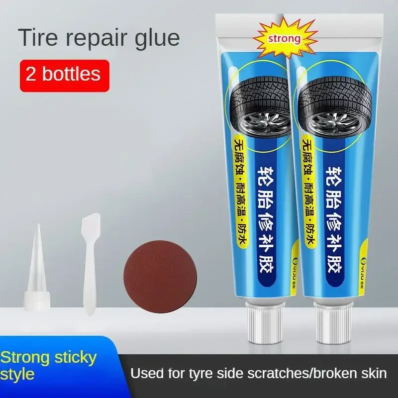 

New Car Motorbike Bicycle Tyre Tire Repair Sealant Liquid Rubber For Tire Repairing Glue Liquid Strong Rubber Adhesive Glue Tool