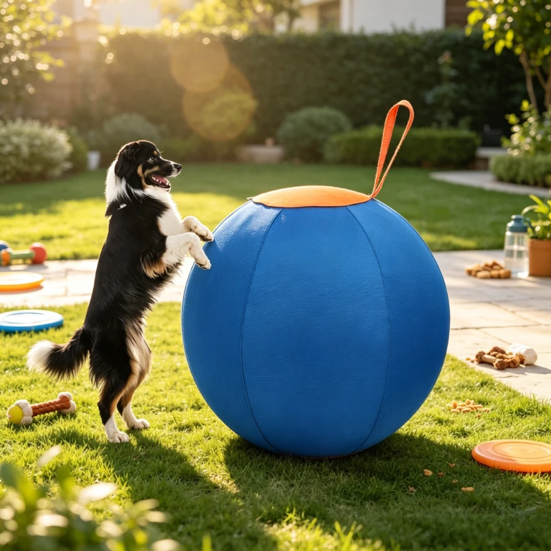 Giant Dog Ball Toy Durable Herding Exercise Ball for Large Dogs Outdoor Training Chase Play Yard Park Daily Activity 강아지 공 장난감