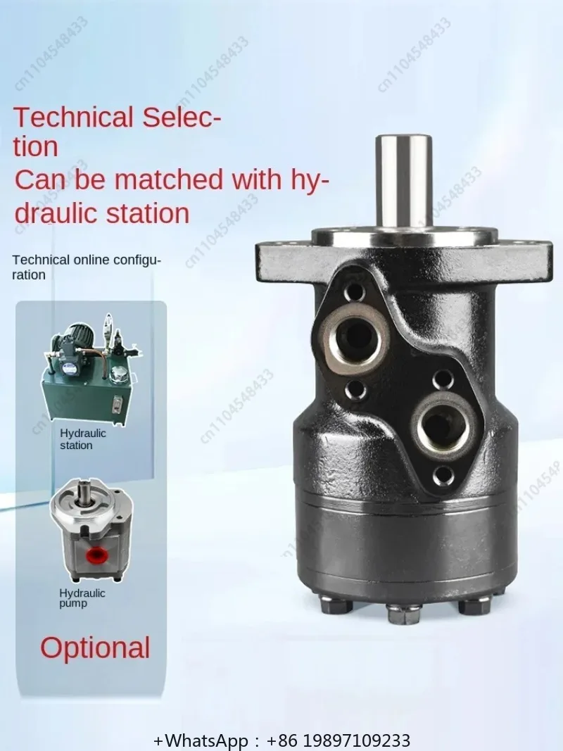 

For Hydraulic Motor Low Speed High Torque BMR36/100/125/160/200315 Agricultural Machinery Shoe Machine Mold Oil Motor