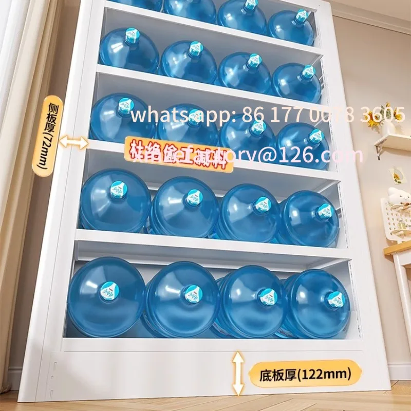 Estantes de biblioteca de acero personalizables Estantes de piso para el hogar