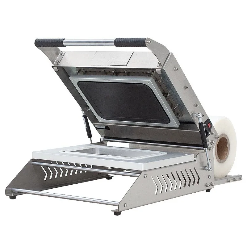 Box sealing machine Yogurt bowl ***** lunch box Fruit box Digital temperature control Hand pressure sealing machine