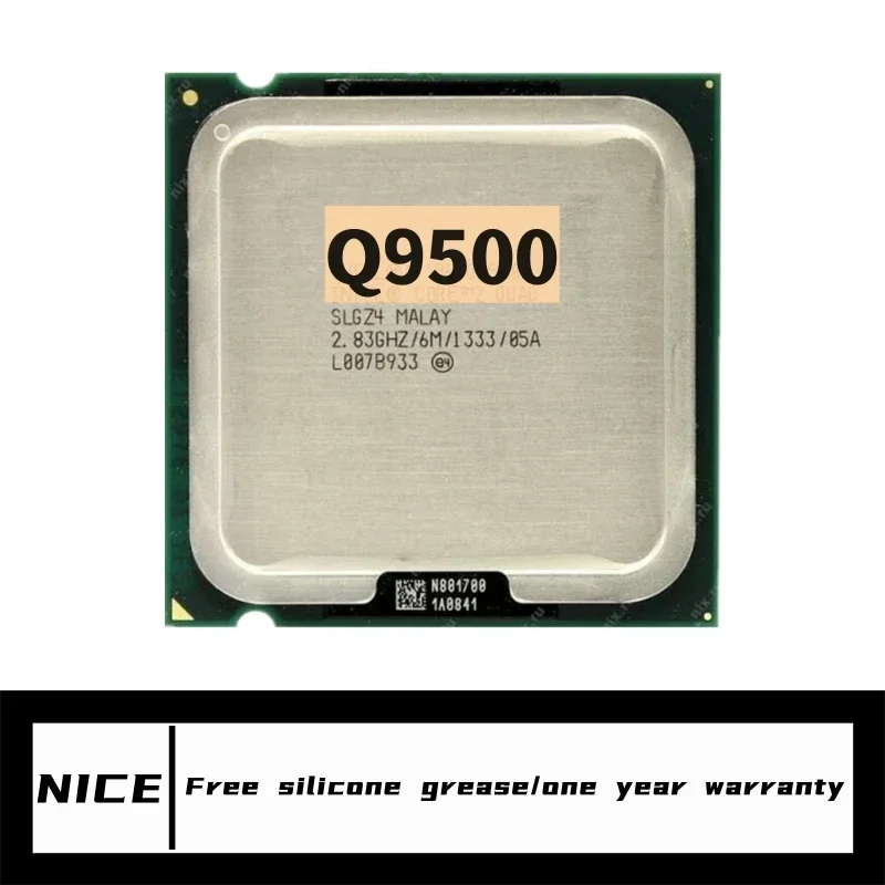 Used Core 2 Quad Q9500 2.8 GHz 6M 95W LGA 775