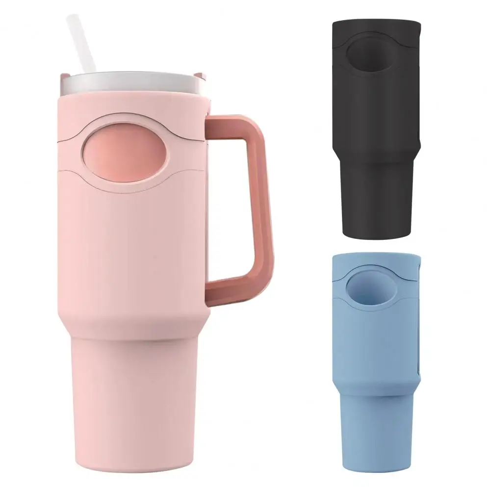 40Oz Tumbler Silicone Cover Noise Reducing Scratch Resistant Food Grade Travel Water Bottle Protector Sleeve Cup Accessories