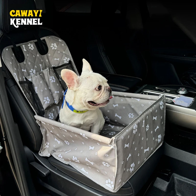 

Прочный устойчивый к царапинам автомобильный дорожный коврик для собак с карманами, удобный складной гамак, корзина для автокресла для собак для маленьких и средних собак