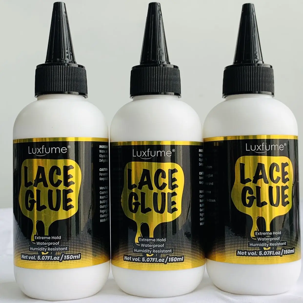 

150ml Lace Glue Wig Glue For Front Lace Wig - Lace Wig Glue lnvisible FastDrying For Wigs Waterproof Super Hold