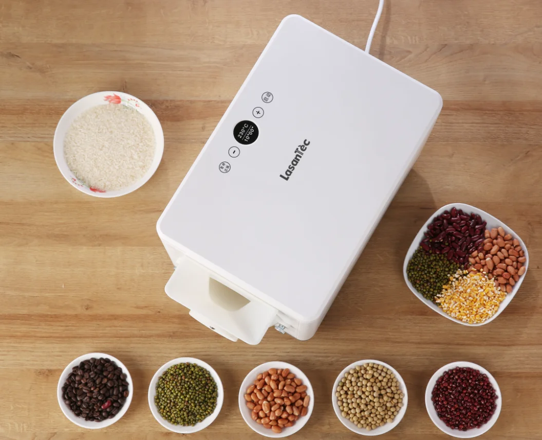 

Automatic Temperature Time Control Household Coffee Roaster for Baking Coffee Beans Cocoa Beans Sesames Soybeans Peanuts Tea