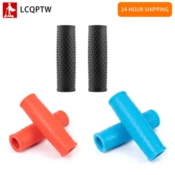 Electric Scooter Anti-Slip Rubber Handle Grips for Xiaomi M365 Pro 1s Protetion Handles Cover blue/red/black/grey 4 Colors