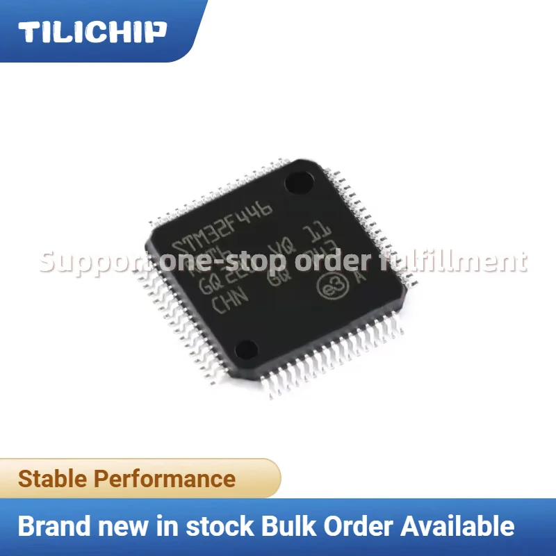 5PCS~10PCS STM32F446RET6 LQFP-64 180 MHz ARM Cortex-M4 32-bit Microcontroller (MCU)