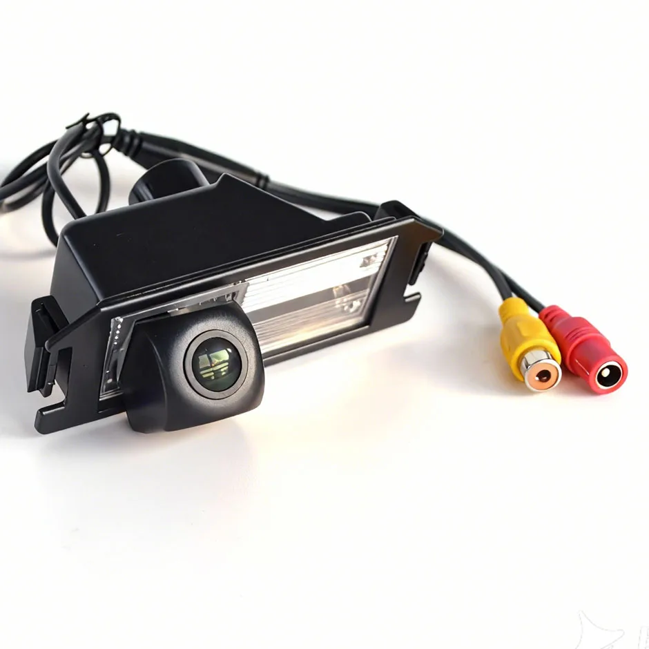 HD Rear View Backup Camera Reverse CVBS or AHD License Plate Light Fits Hyundai I10 I20 I30 Eon Elantra Genesis for Kia Morning