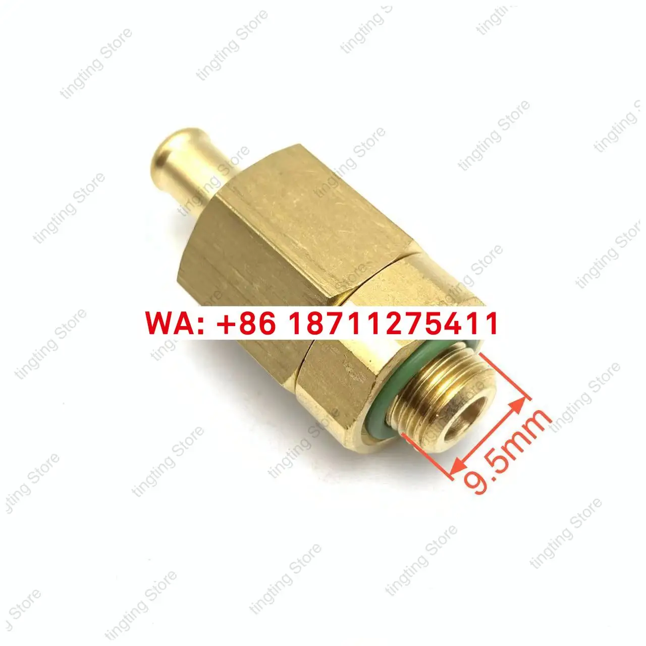 

Оригинальный вакуумный клапан, предохранительный клапан, клапан сброса давления 3 бар для кофемашины Lelit V3 (Италия)