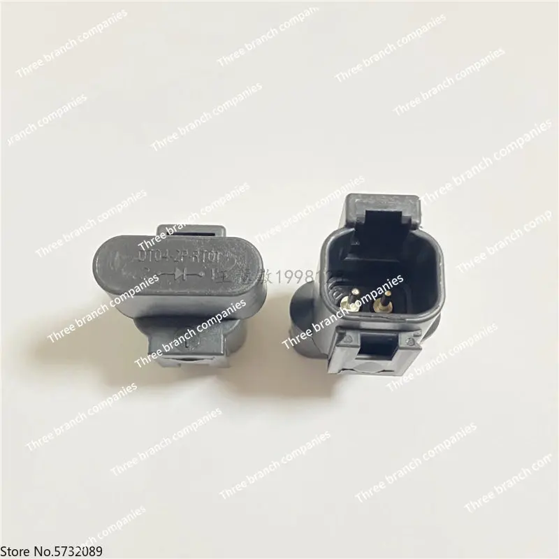 

2pcs DT04-2P-RT01 DEUTSCH 2P Black Diode Automotive Plug Automotive Socket