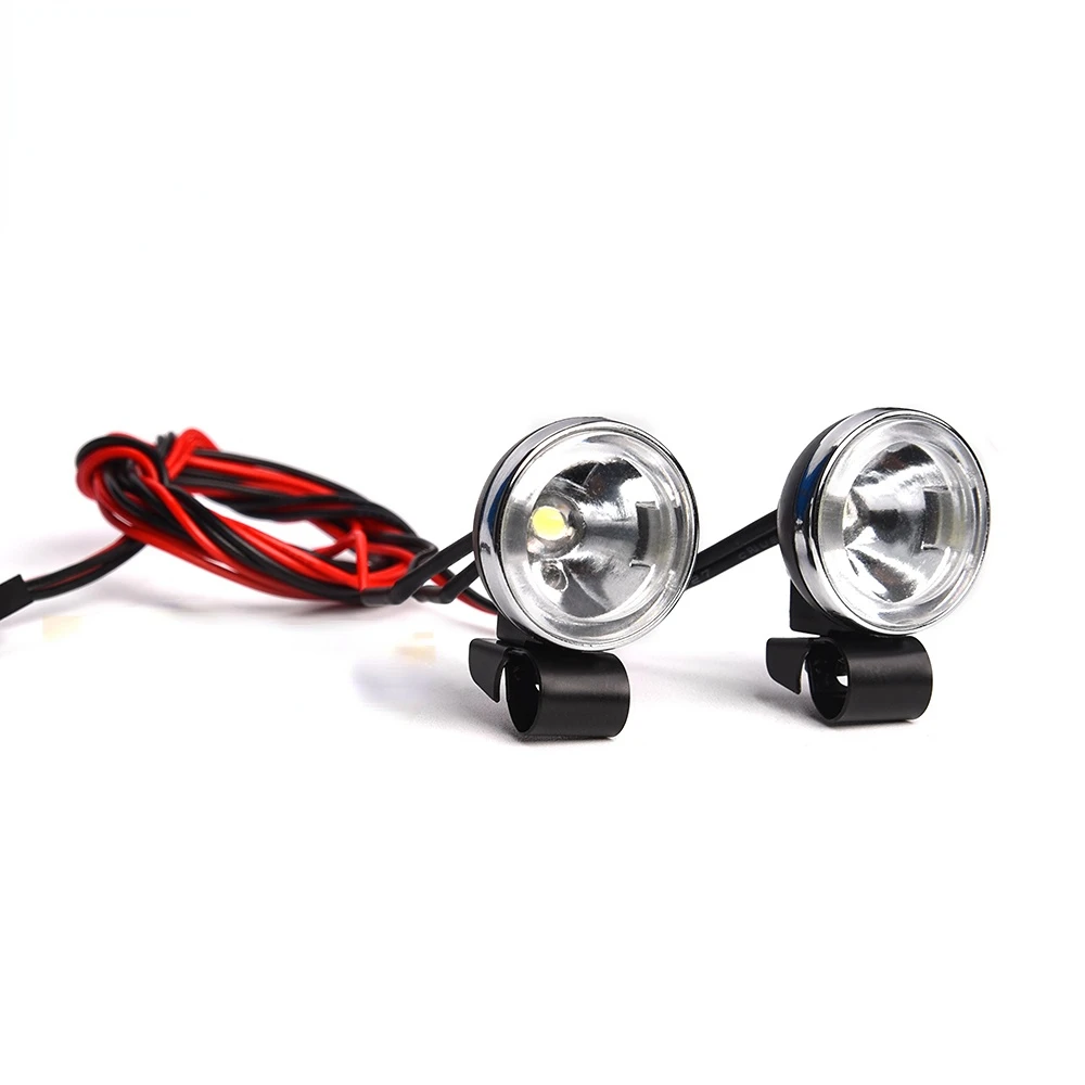 

18mm old-fashioned LED spotlight searchlight headlight, suitable for 1/10 TRX4 Bronco SCX10 JK D110 D90 RedCat RC cars