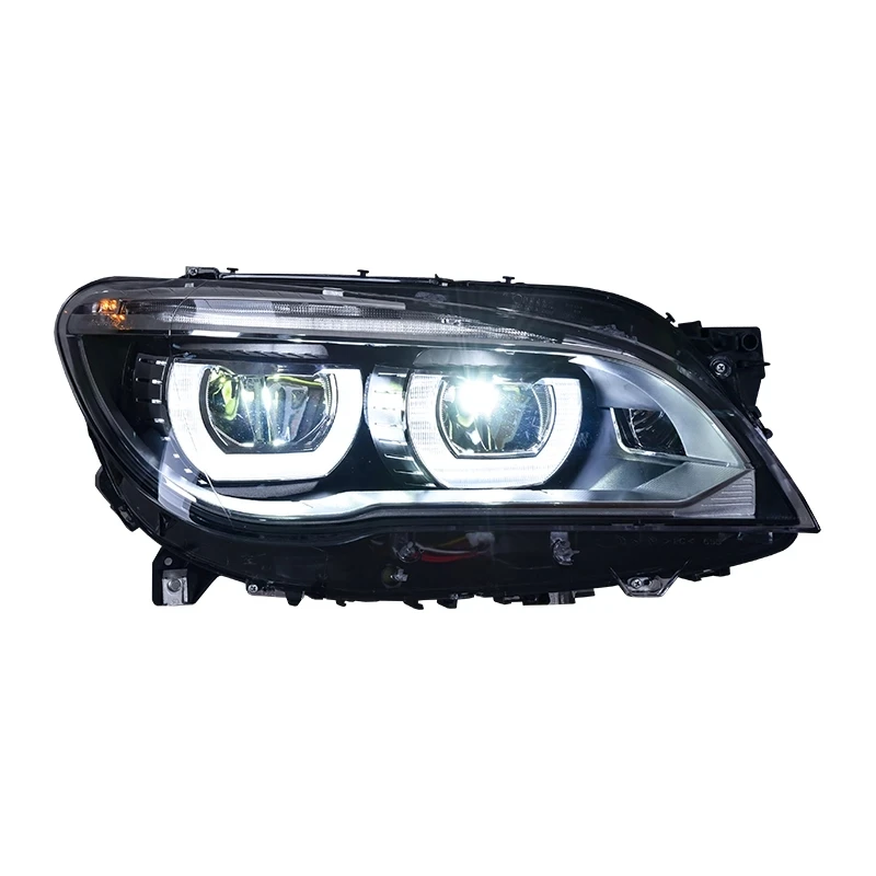 

Fit for BMW F01 F02 Headlights 740i 730i 735i Full LED Head Front Lamp DRL Projector Lens 2009-2014 Year Car