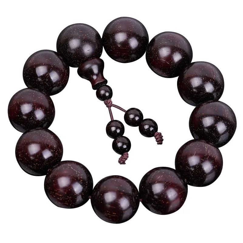 Xiaoye Purple Sandalwood Full Gold Star Bracelet Men's 2.0 Beads Women's Bracelet Sandalwood Vintage Bracelet