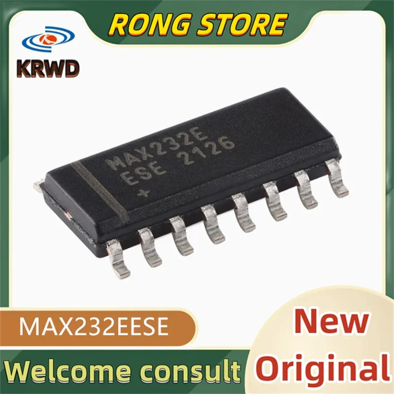 5PCS MAX232E New and original MAX232EESE+T MAX232EESE MAX232EES MAX232EE MAX232 SOP-14