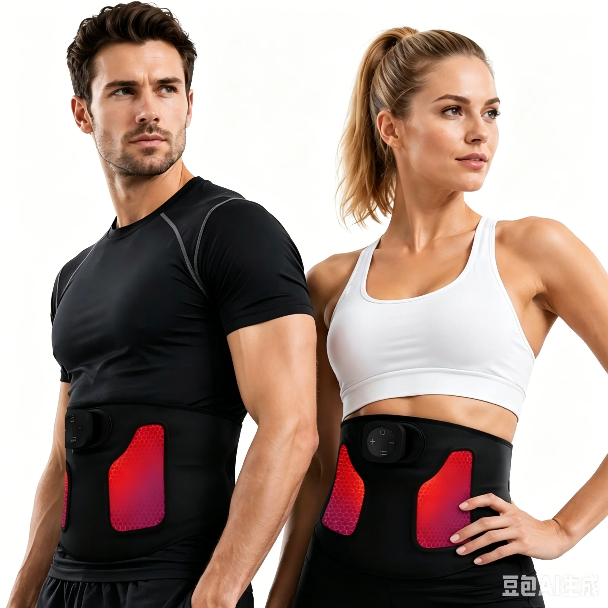 EMS Abdominal Trainer, Physiotherapy Massage Belt, Muscle Toner, Abs Stimulator, Body Fitness Equipment
