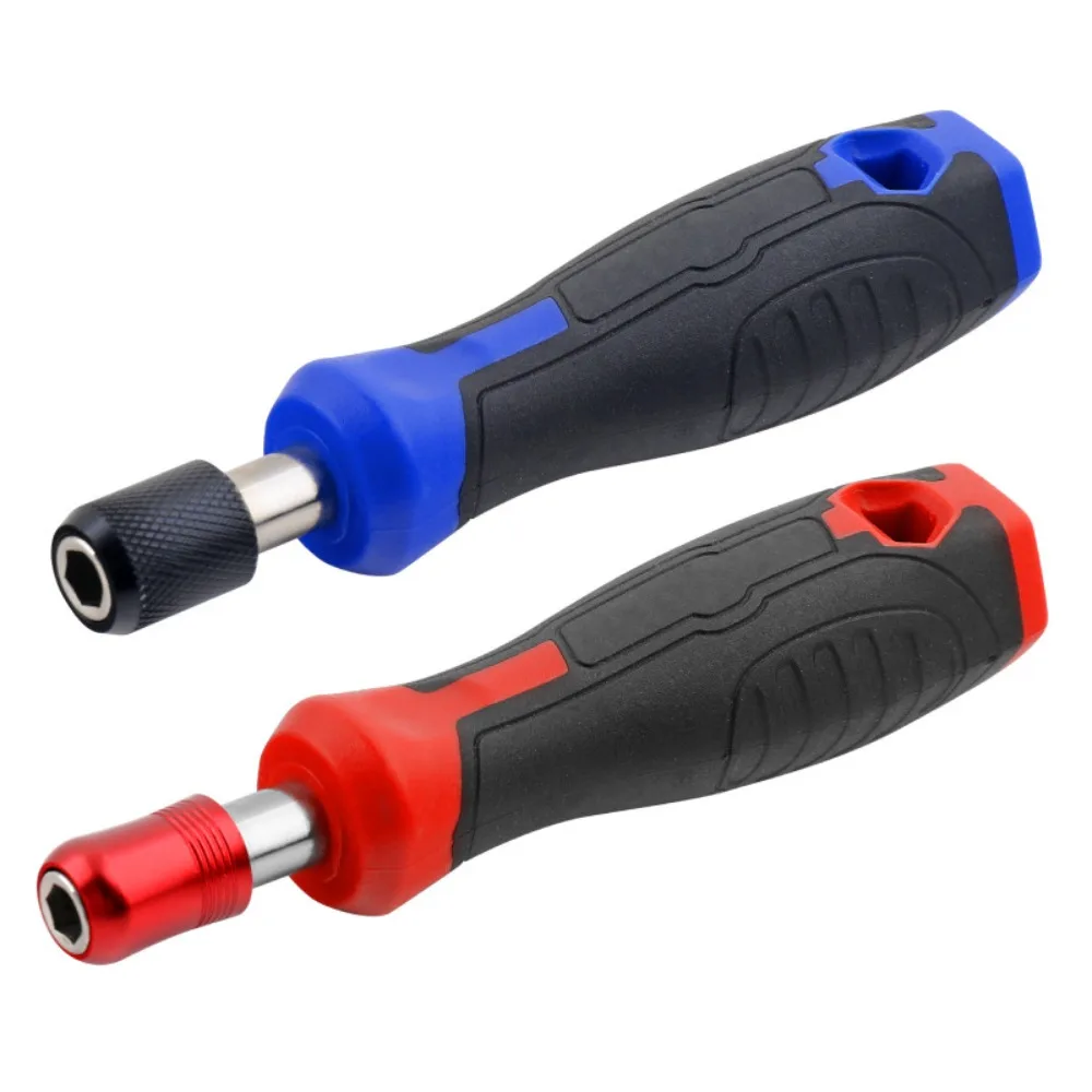 1/4'' Hex Screwdriver Handle Self-Locking Adapter Magnetic Screw Driver Bits Holder Screwdriver Bits Socket Wrench Tools