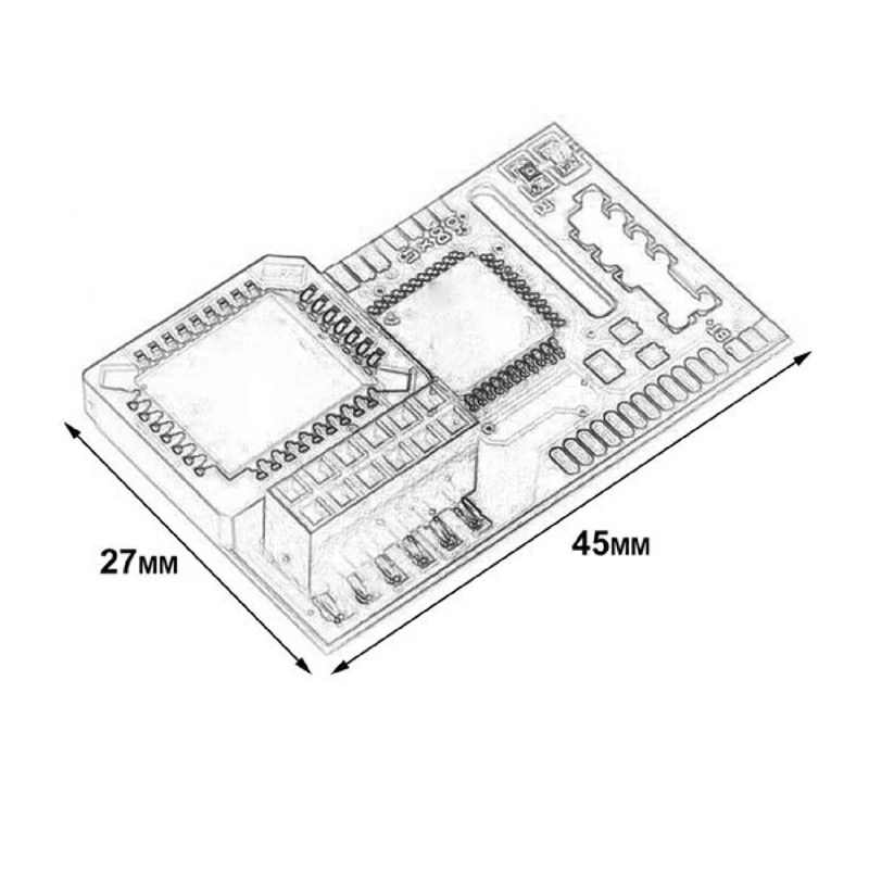 Leitura direta Decodificação Chip substituição para Aladdin, XT PLUS2 XT + 4032