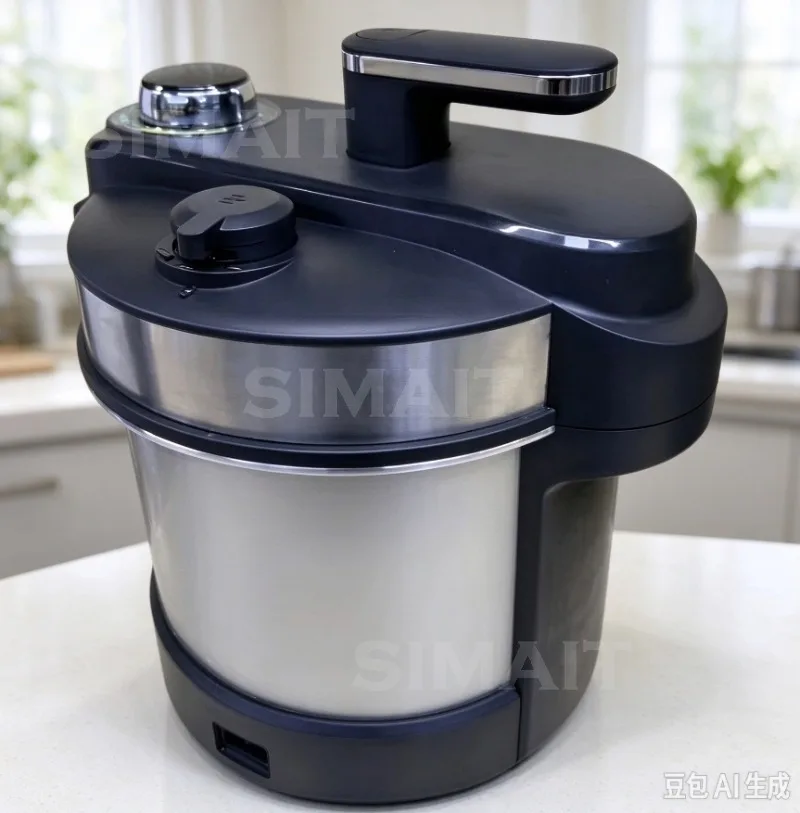 New African Staple Food Fufu Machine UK Plug Ghana Banku Maker Swallow Paste Maker Multifunction Meat Grinder